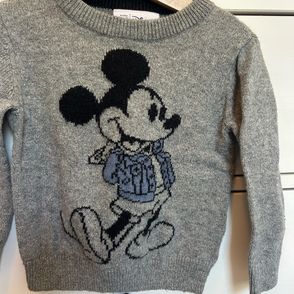 Baby GAP x Disney Mickey Sweater Size 2 - Picture 2 of 4